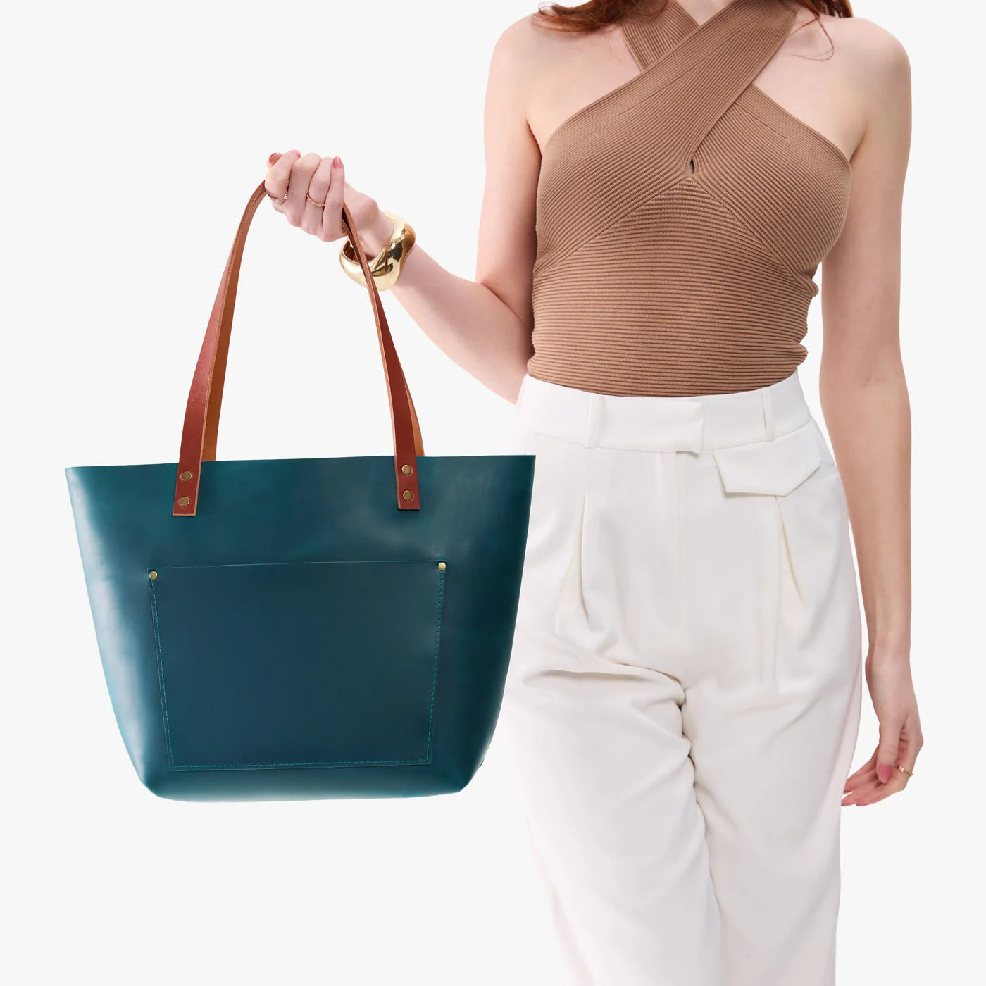Leather Tote Bag